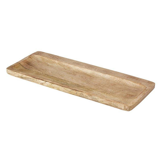 Large Wooden Rectangular Tray - Jo’s Vintage Werks
