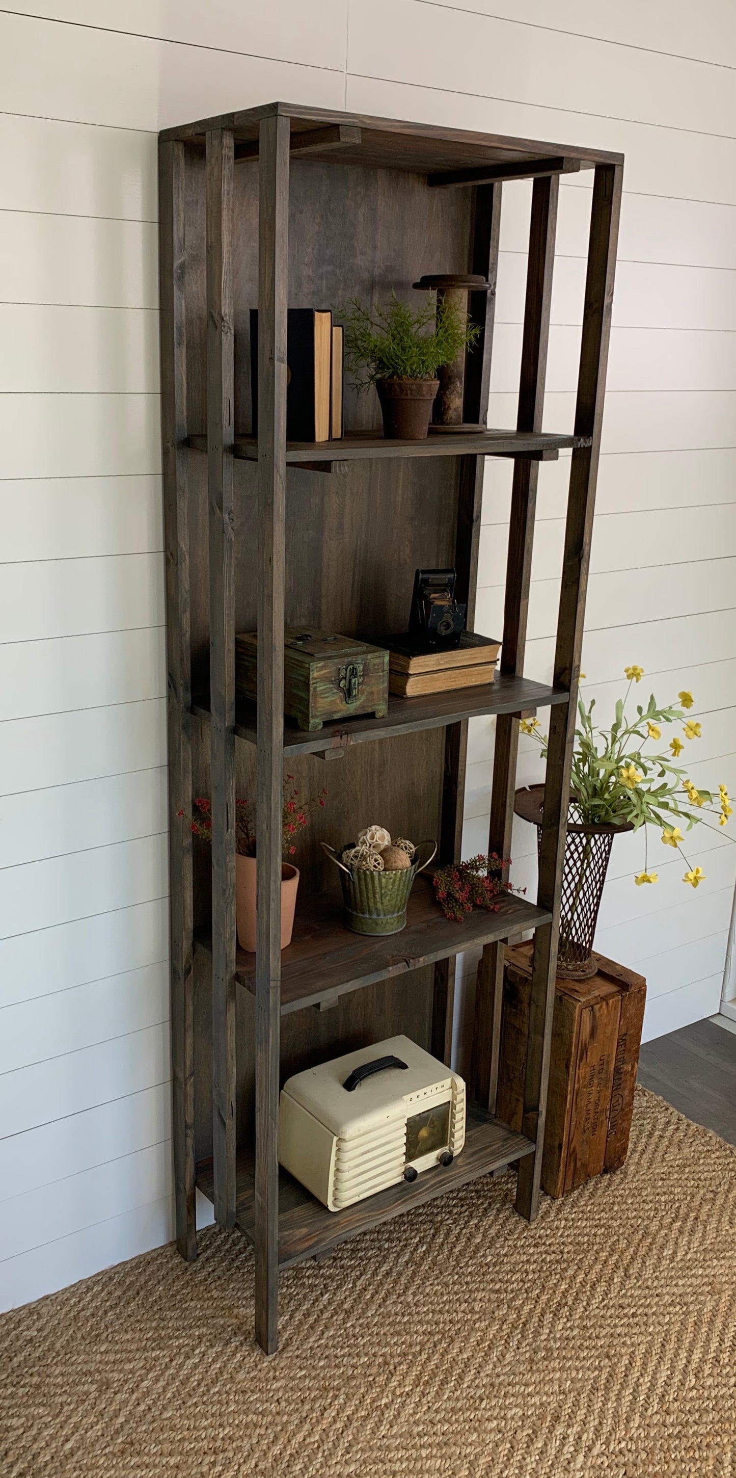 Handcrafted Bookcase - Jo’s Vintage Werks