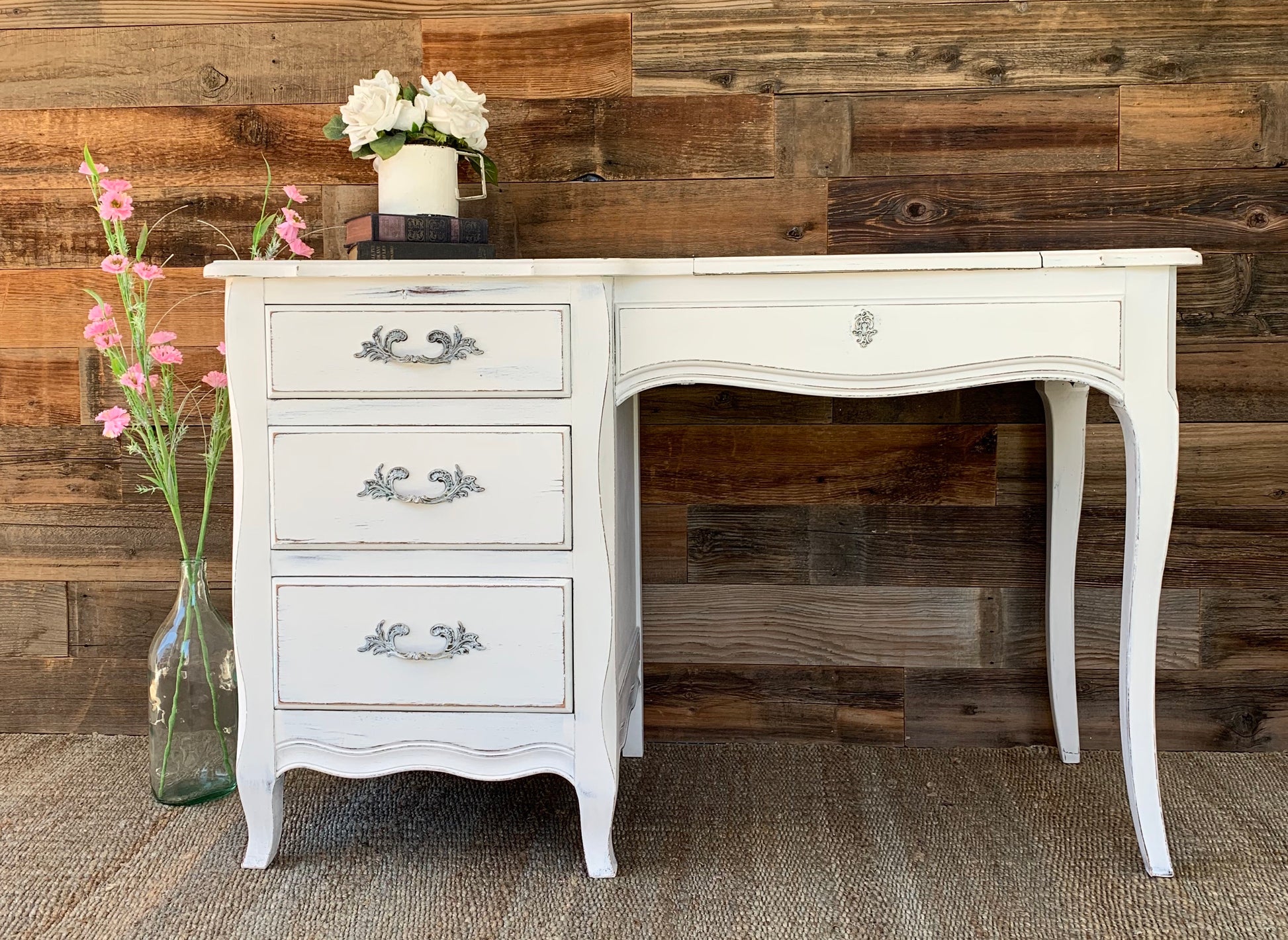 Peasant Provincial Vanity by Drexel - Jo’s Vintage Werks