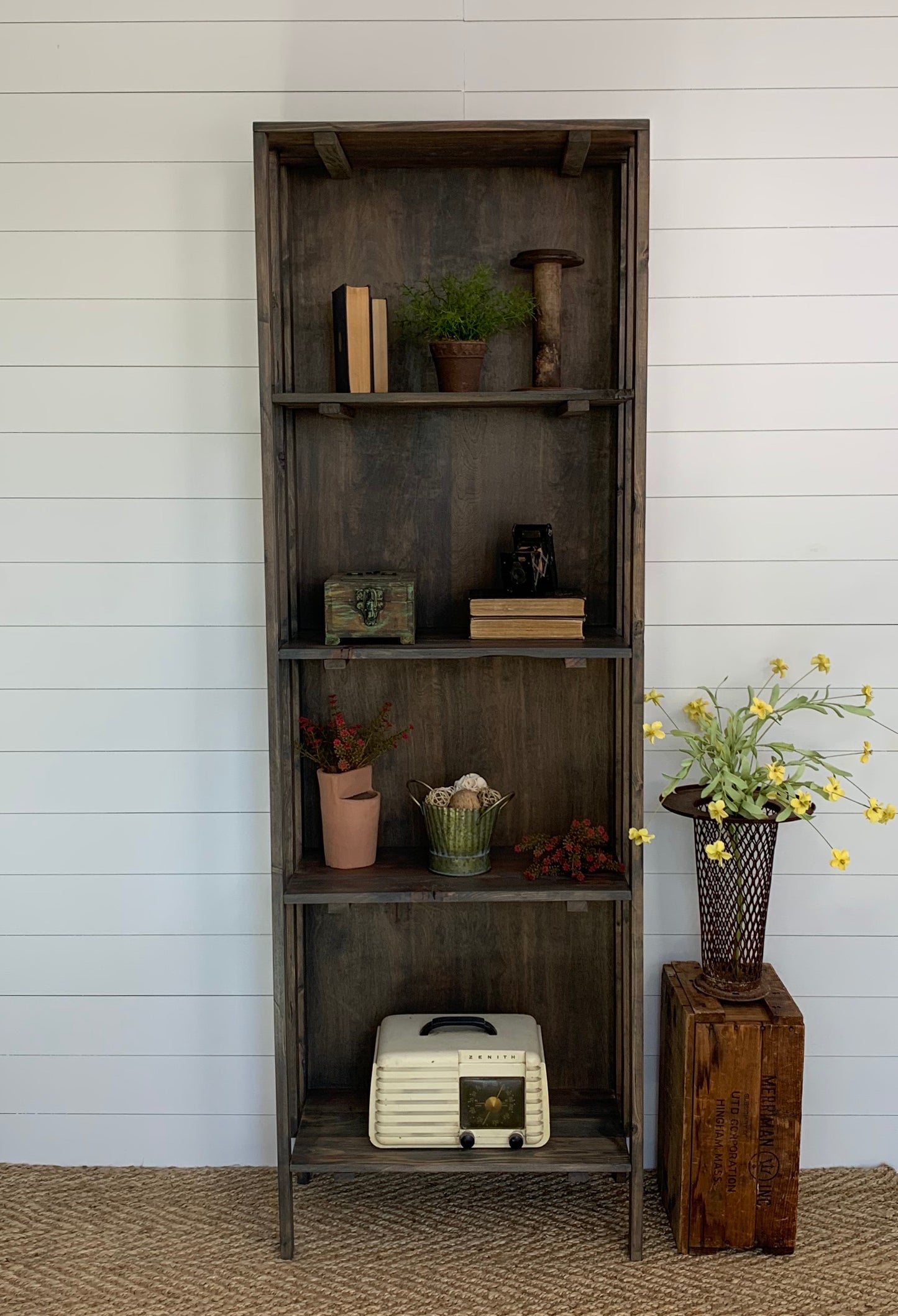 Handcrafted Bookcase - Jo’s Vintage Werks