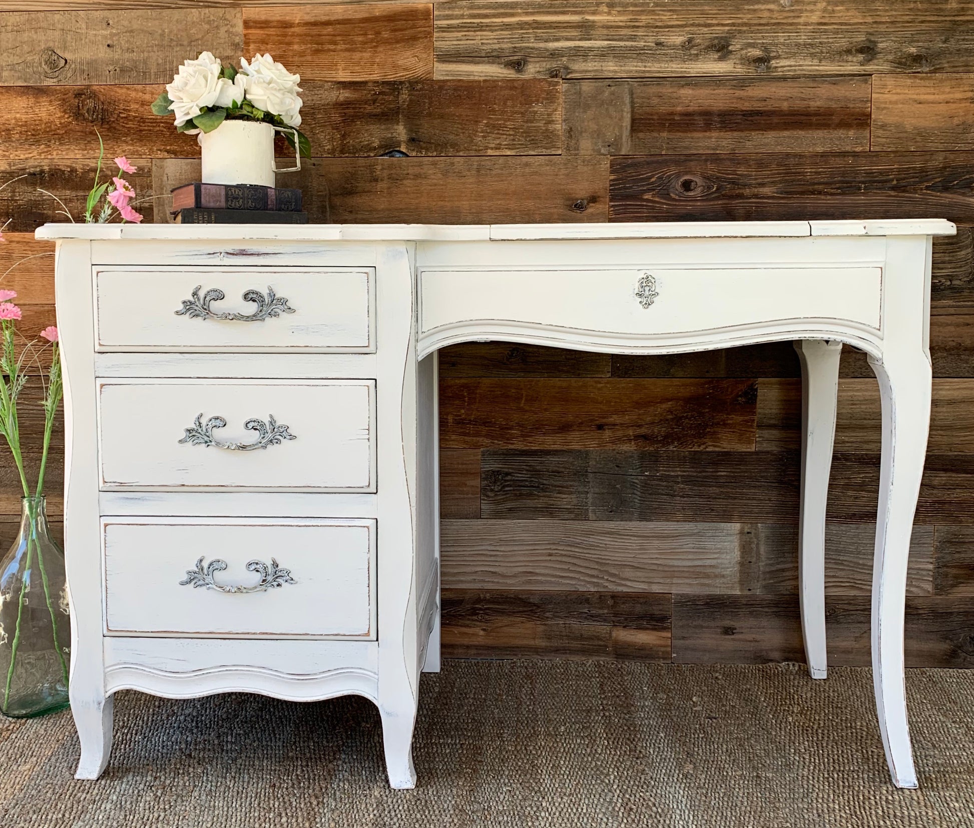 Peasant Provincial Vanity by Drexel - Jo’s Vintage Werks