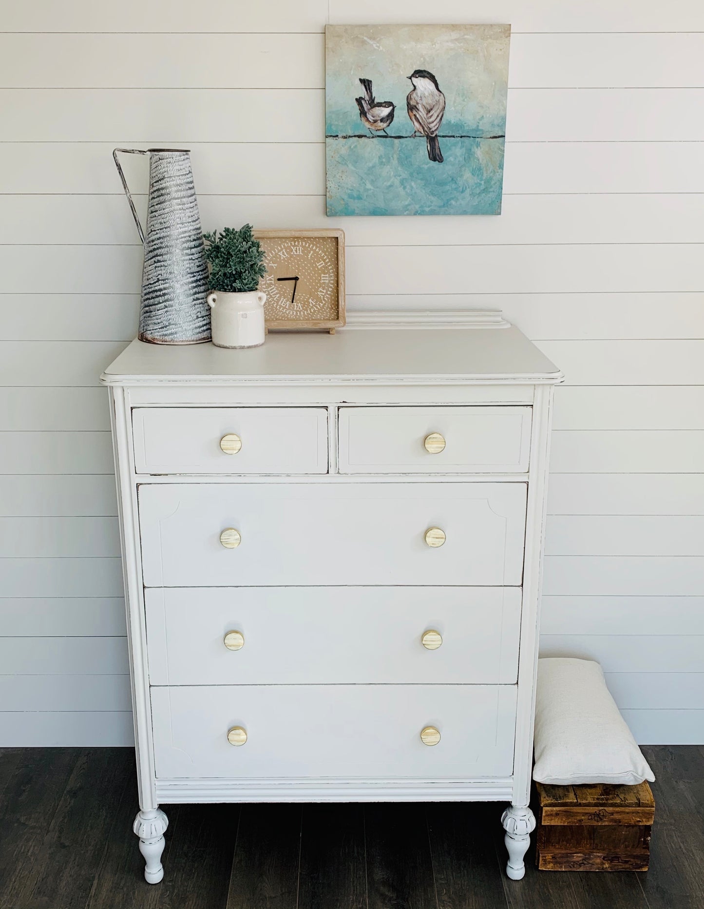 Vintage Dresser with 5 Drawers - Jo’s Vintage Werks