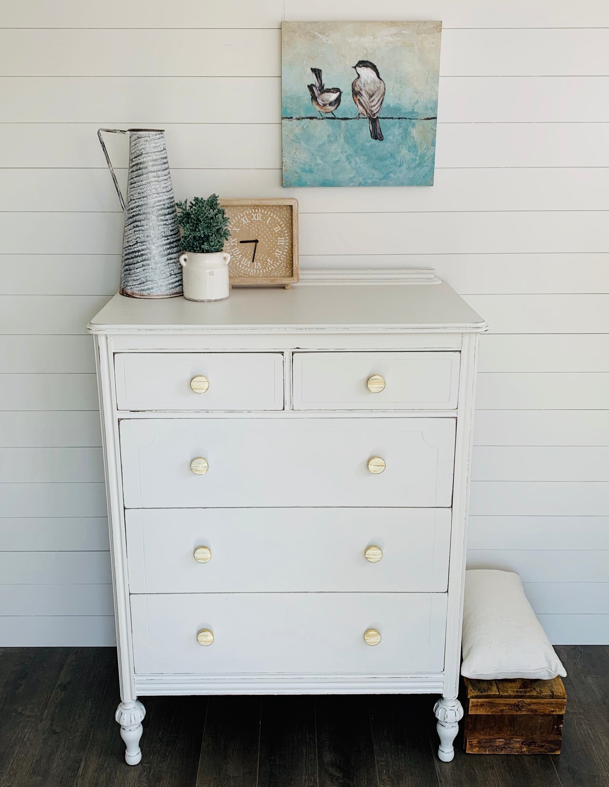 Vintage Dresser with 5 Drawers - Jo’s Vintage Werks