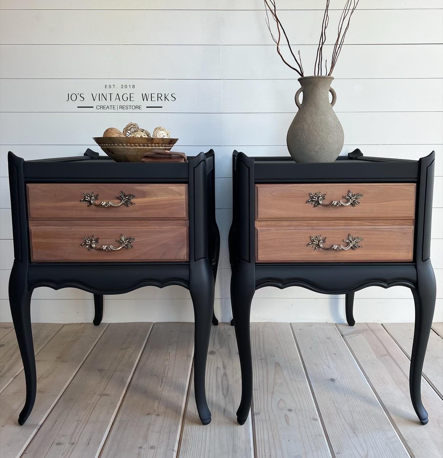 Vintage Nightstands/End Tables - Jo’s Vintage Werks