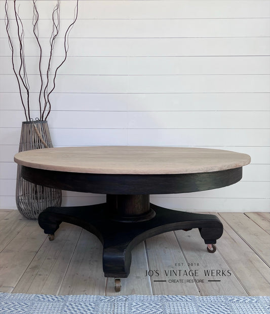 Round Coffee Table - Jo’s Vintage Werks