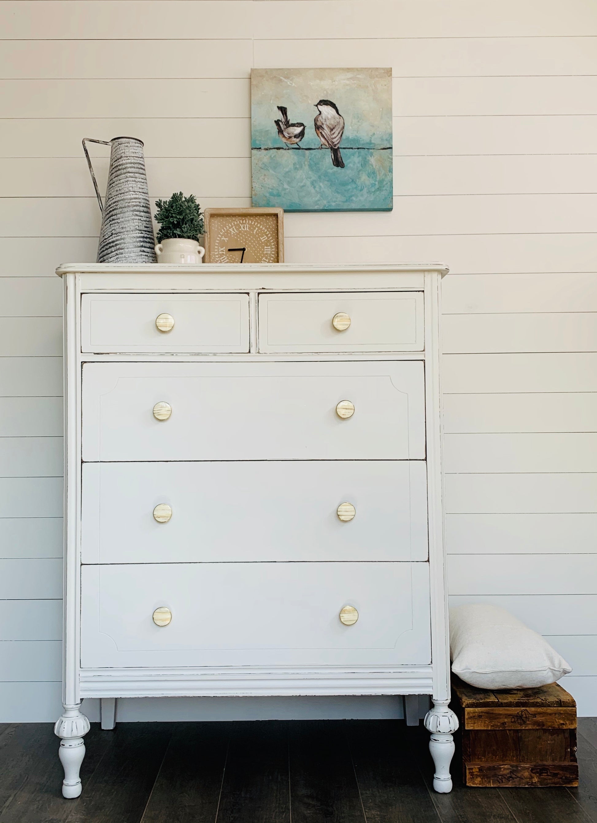 Vintage Dresser with 5 Drawers - Jo’s Vintage Werks