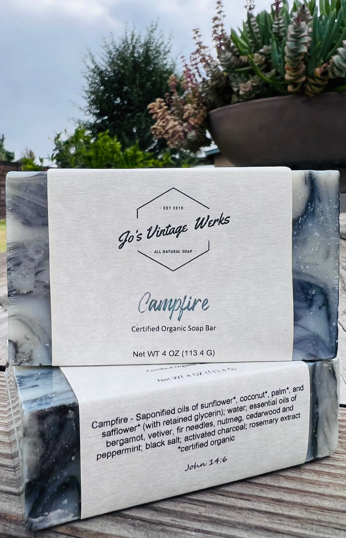 Campfire Soap Bar - Jo’s Vintage Werks