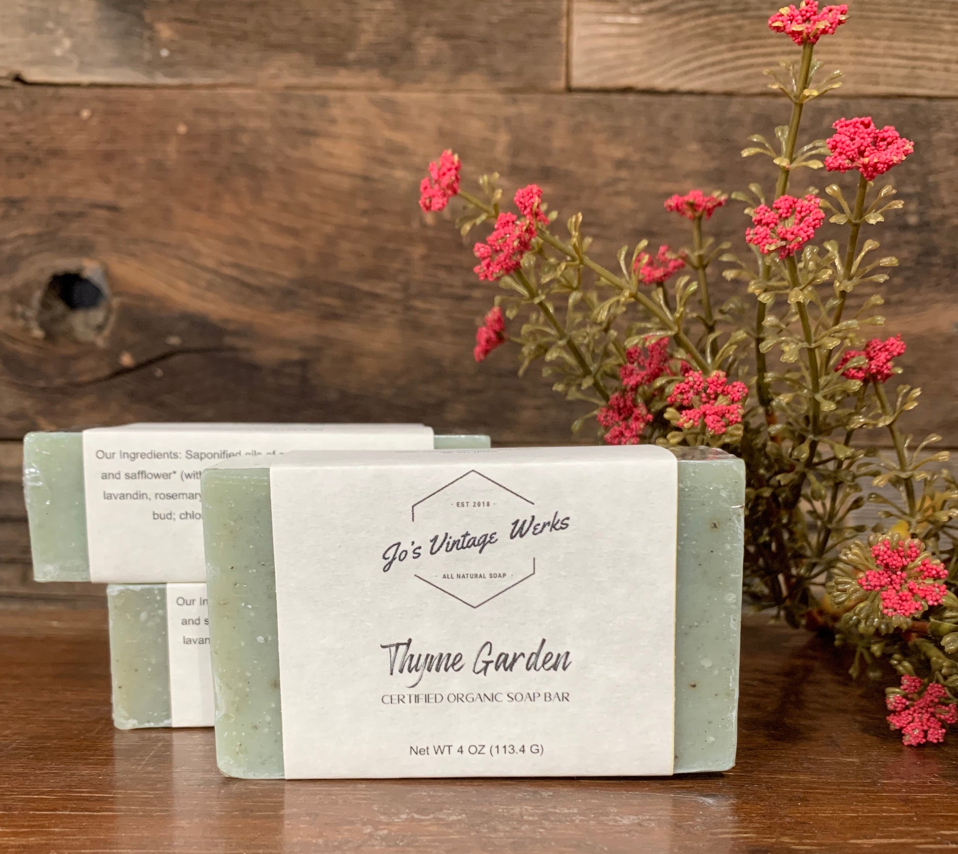 Thyme Garden Soap Bar - Jo’s Vintage Werks