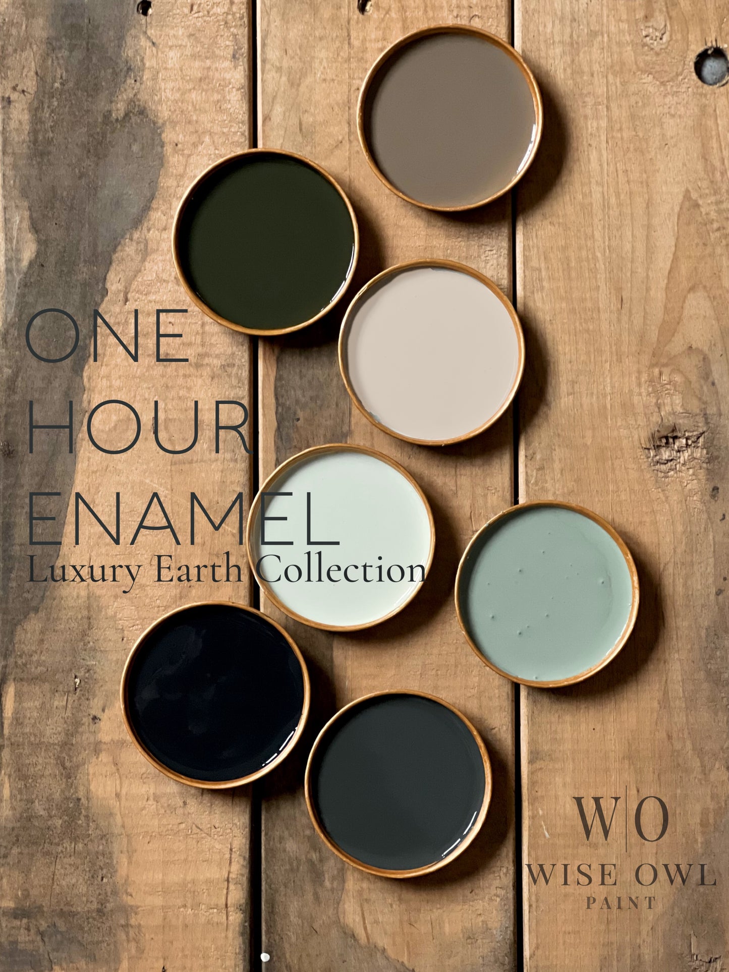 Wise Owl One Hour Enamel - Wrought Iron