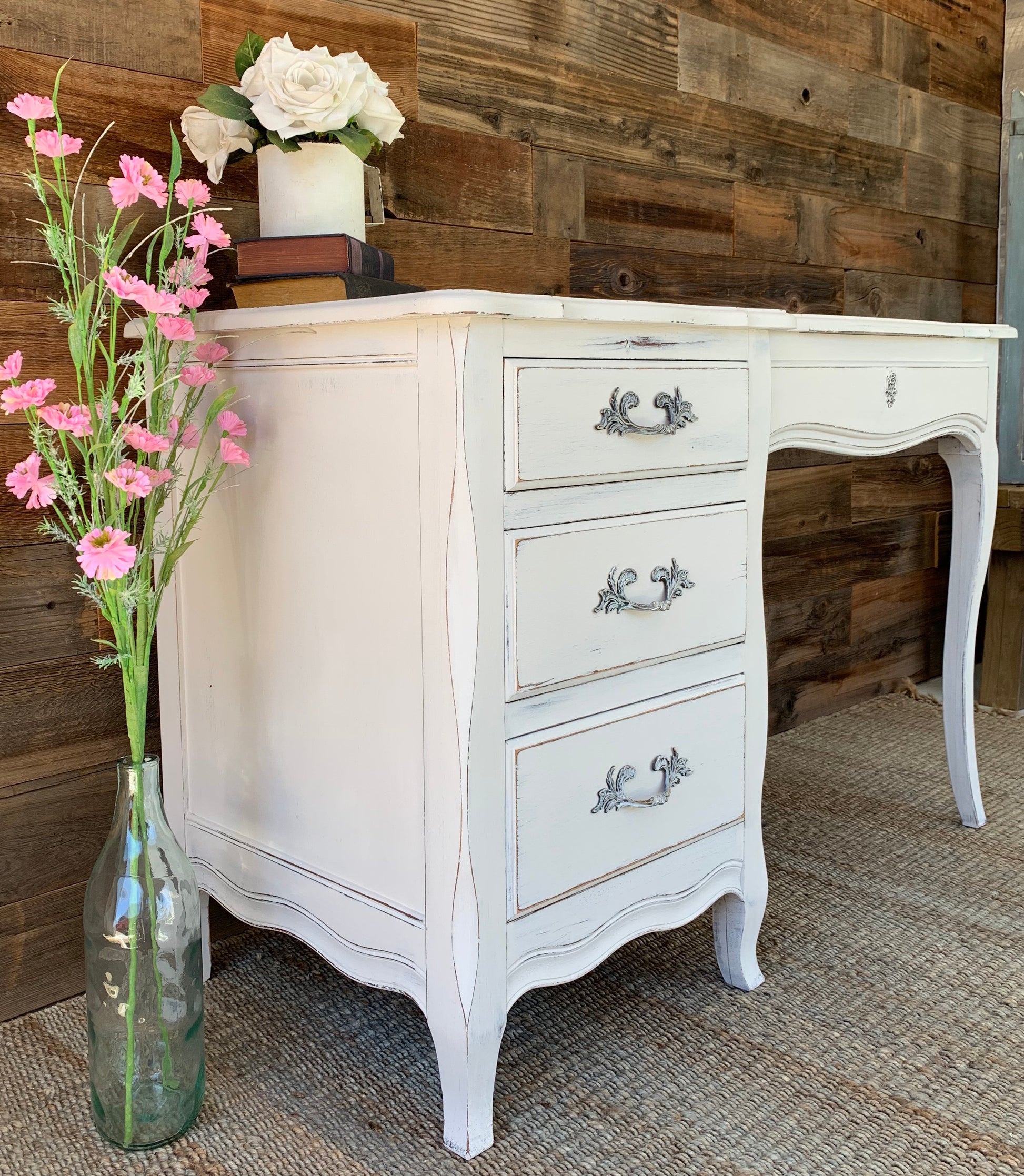 Peasant Provincial Vanity by Drexel - Jo’s Vintage Werks