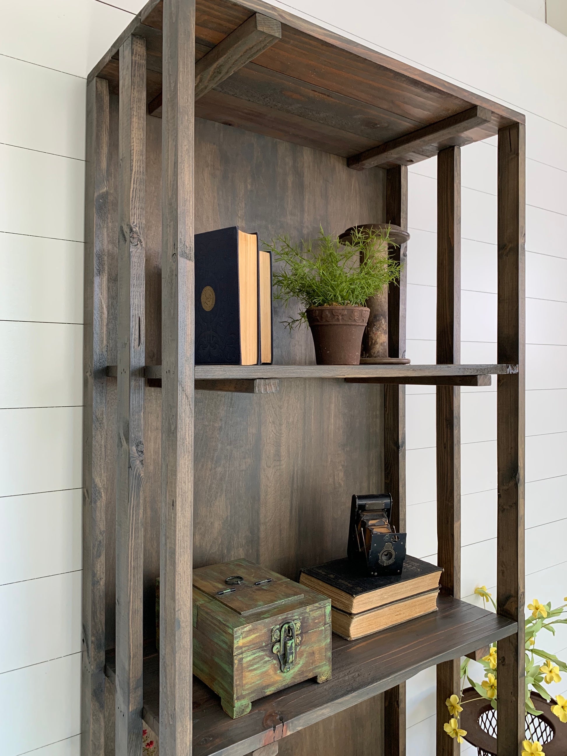Handcrafted Bookcase - Jo’s Vintage Werks