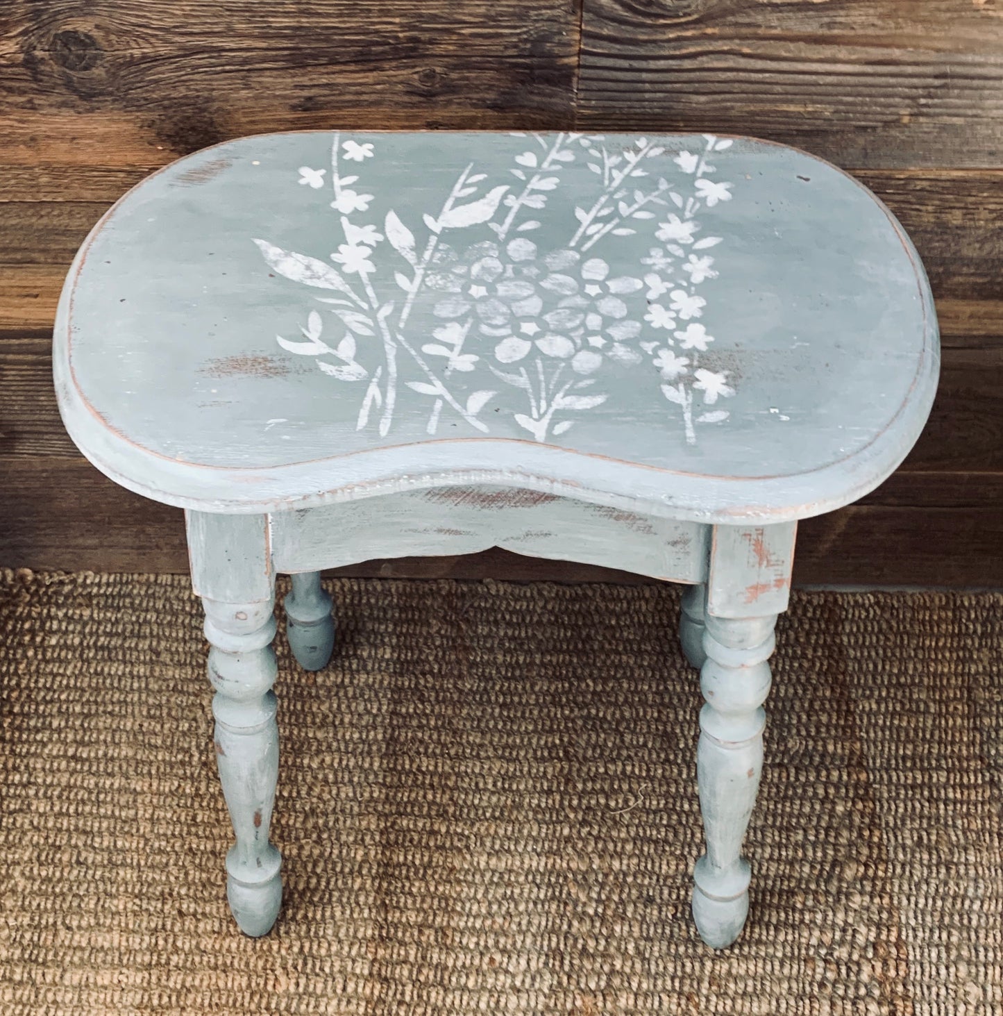 Wooden Bench/Vanity Seat - Jo’s Vintage Werks