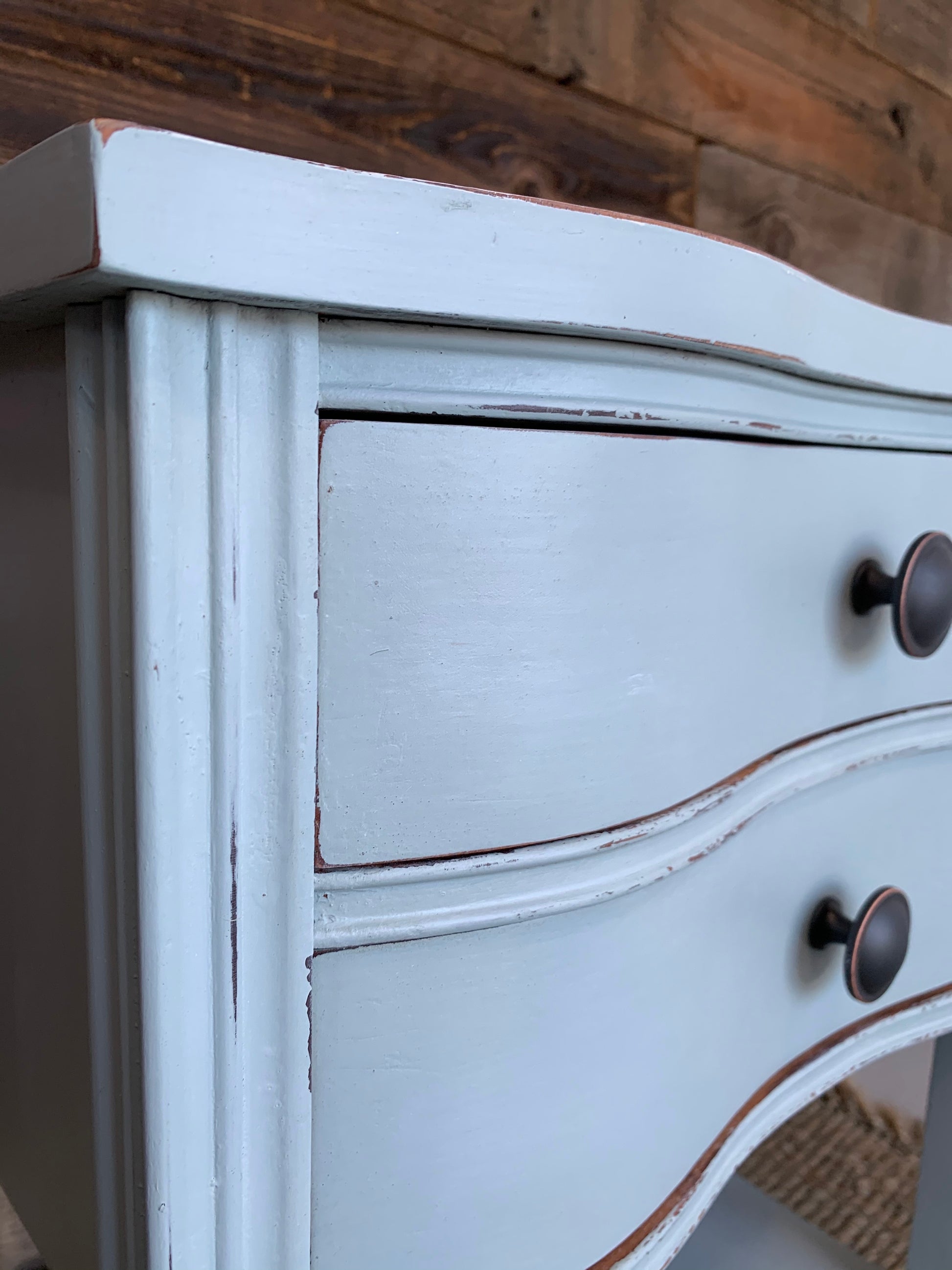 Vintage Side table with 2 Drawers - Jo’s Vintage Werks