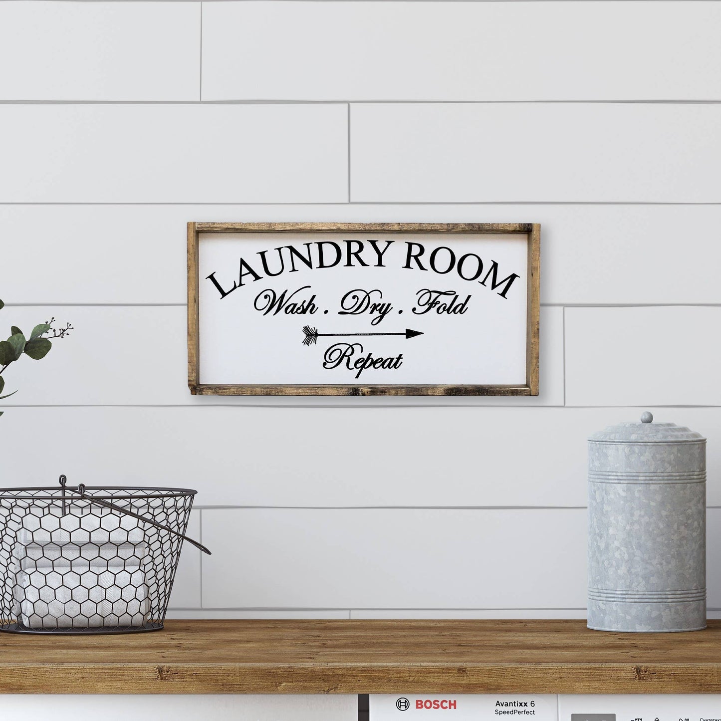 Laundry Room Wood Sign - Jo’s Vintage Werks