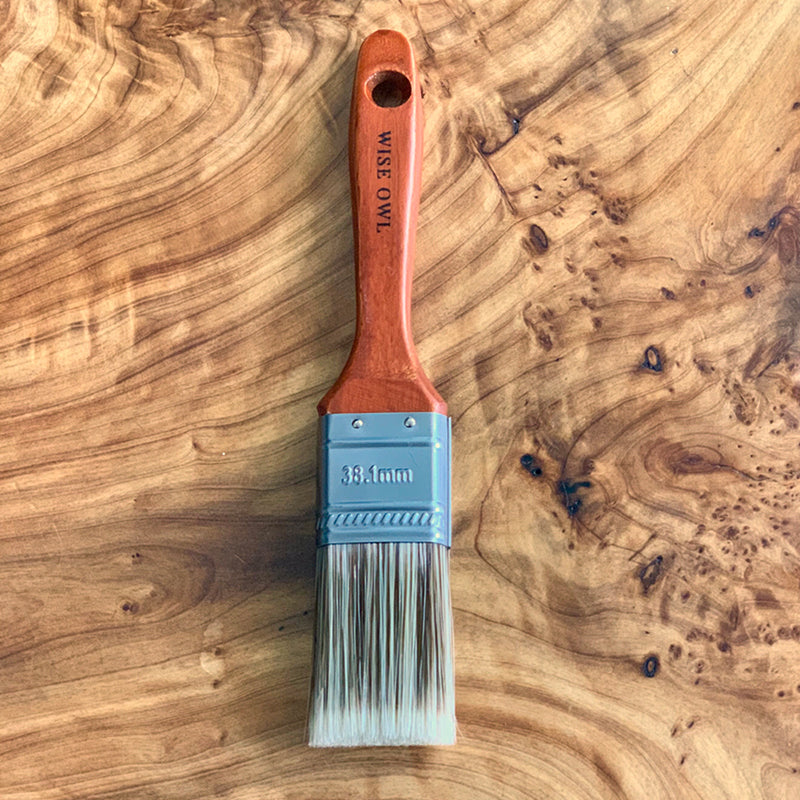 Wise Owl Premium Paint Brushes - 1.5" Flat Brush