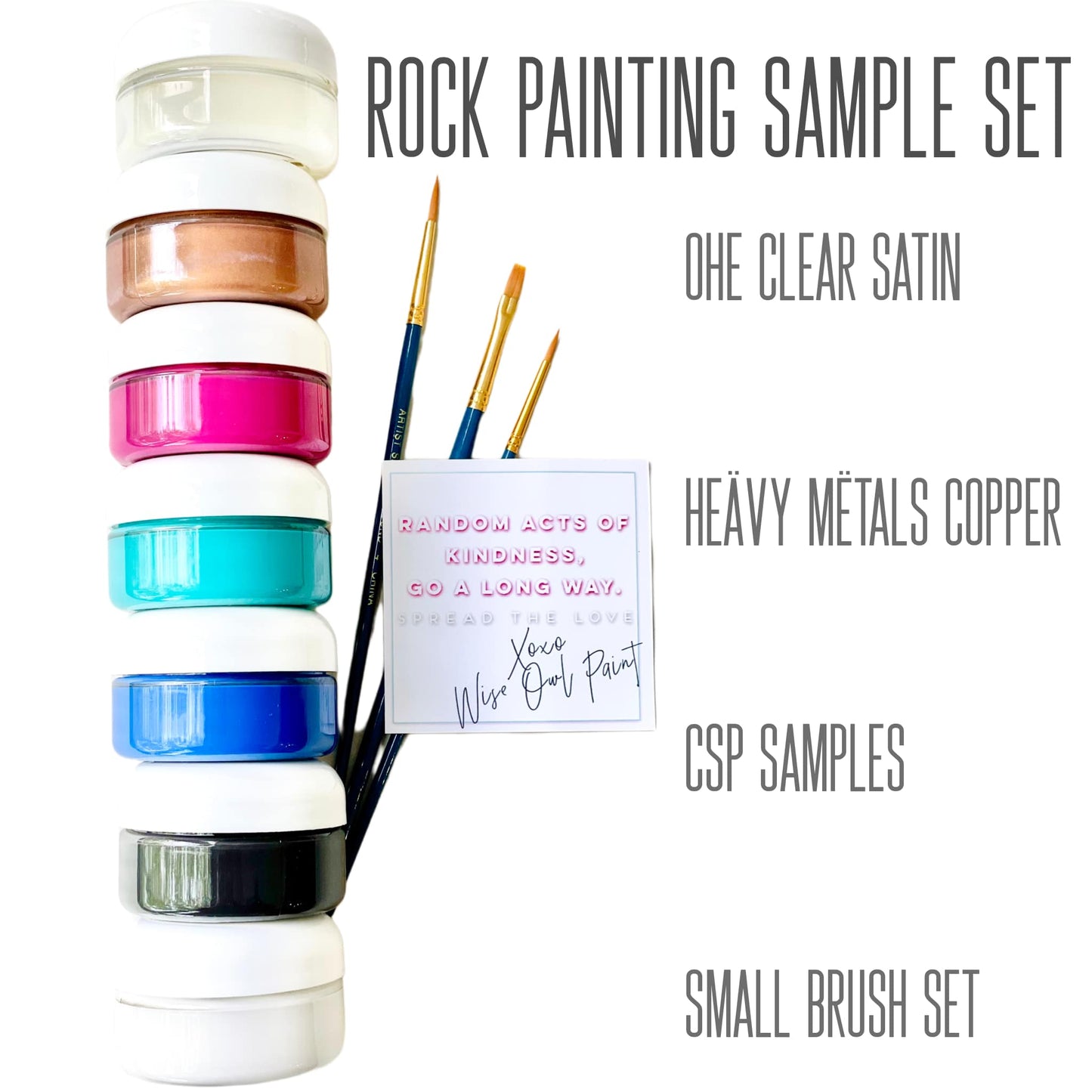 Rock Painting Sample Set