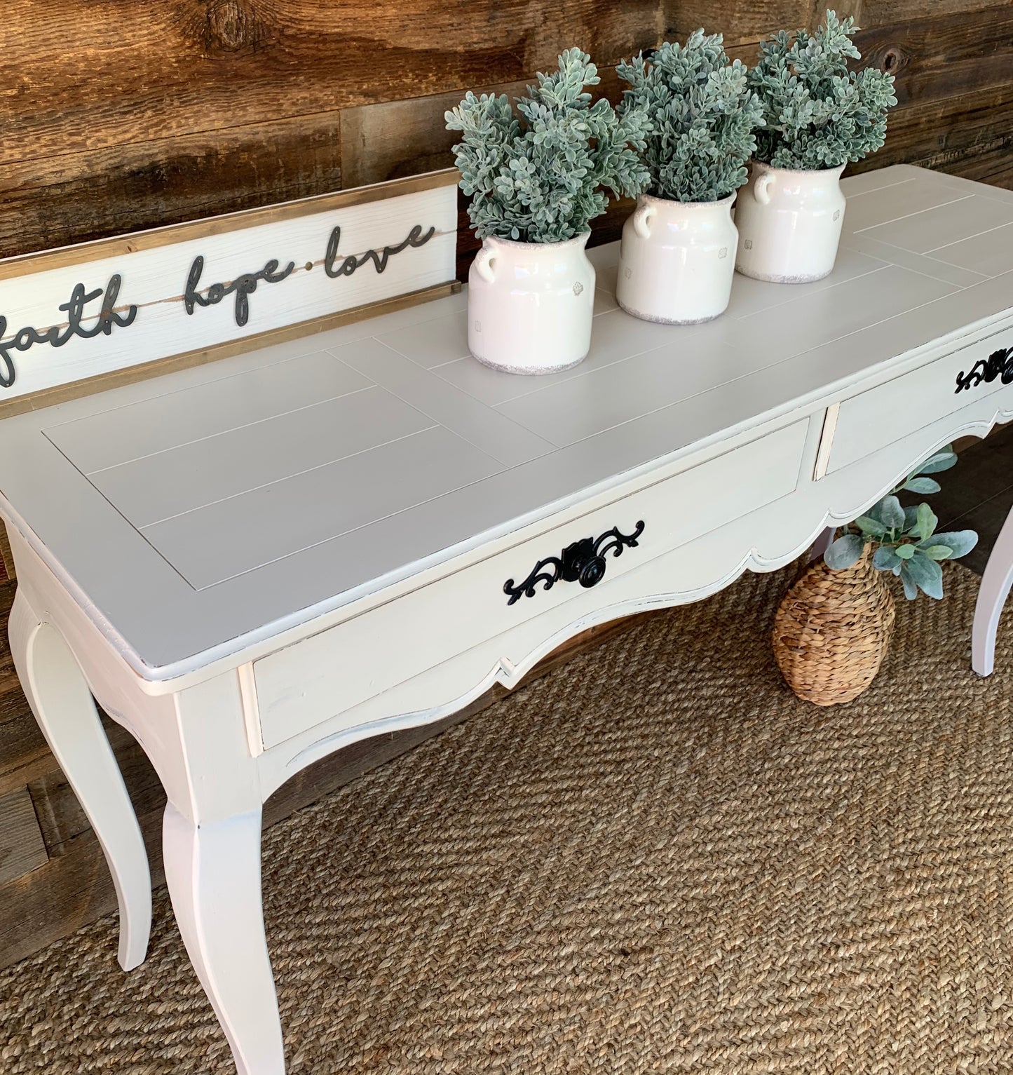 Vintage Console, Sofa Table/Entry Table - Jo’s Vintage Werks