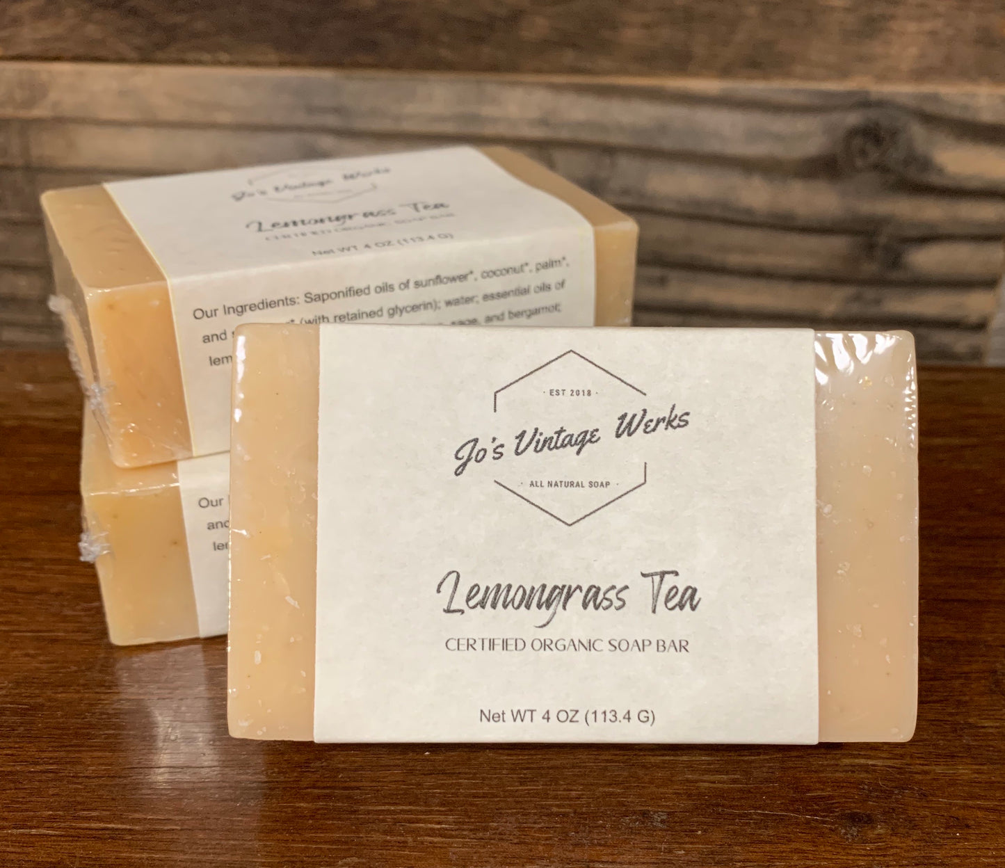 Lemongrass Tea Soap Bar - Jo’s Vintage Werks