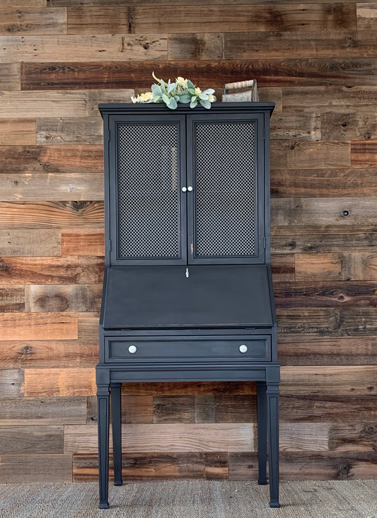 Vintage Secretary Desk with Cabinet - Jo’s Vintage Werks