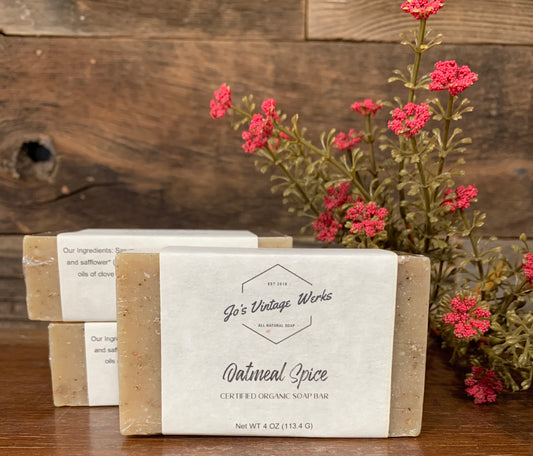 Oatmeal Spice Soap Bar - Jo’s Vintage Werks